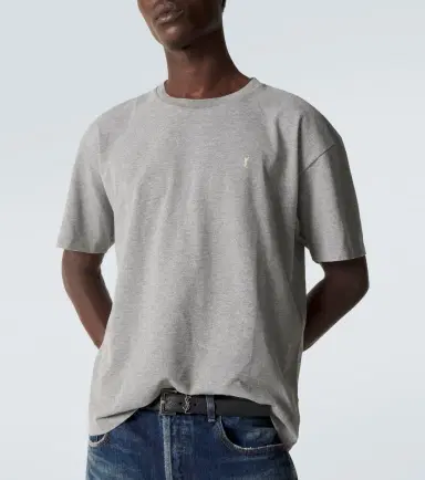 Saint Laurent Cassandre cotton-blend piqué T-shirt | Thumbnail 5 Saint Laurent Cassandre cotton-blend piqué T-shirt | Thumbnail 5