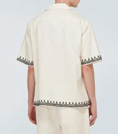 Alanui Akasha embroidered cotton-blend shirt | Thumbnail 4 Alanui Akasha embroidered cotton-blend shirt | Thumbnail 4