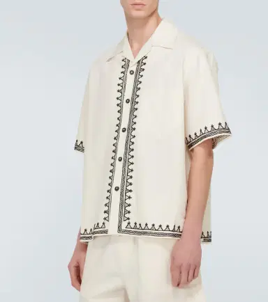 Alanui Akasha embroidered cotton-blend shirt | Thumbnail 5 Alanui Akasha embroidered cotton-blend shirt | Thumbnail 5