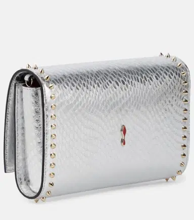 Christian Louboutin Paloma snake-effect leather clutch | Thumbnail 6 Christian Louboutin Paloma snake-effect leather clutch | Thumbnail 6