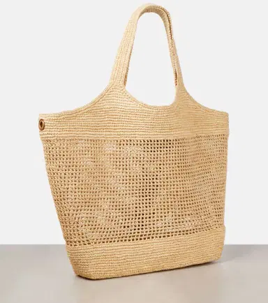 Saint Laurent Icare Maxi crochet raffia shopper | Thumbnail 2 Saint Laurent Icare Maxi crochet raffia shopper | Thumbnail 2