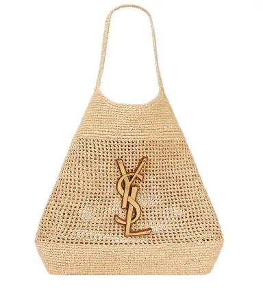 Saint Laurent Icare Maxi crochet raffia shopper | Thumbnail 1 Saint Laurent Icare Maxi crochet raffia shopper | Thumbnail 1