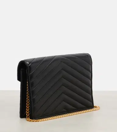 Saint Laurent Cassandre Envelope leather wallet on chain | Thumbnail 2 Saint Laurent Cassandre Envelope leather wallet on chain | Thumbnail 2