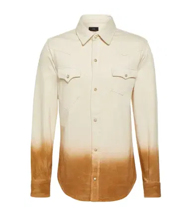 Alanui Bright Hues printed denim shirt | Thumbnail 1 Alanui Bright Hues printed denim shirt | Thumbnail 1