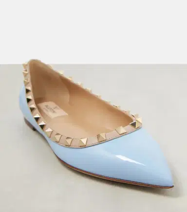 Valentino Garavani Rockstud patent leather ballet flats | Thumbnail 3 Valentino Garavani Rockstud patent leather ballet flats | Thumbnail 3