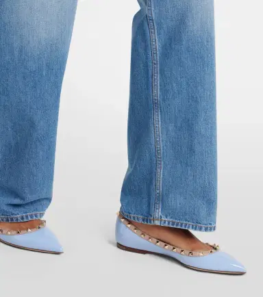 Valentino Garavani Rockstud patent leather ballet flats | Thumbnail 5 Valentino Garavani Rockstud patent leather ballet flats | Thumbnail 5