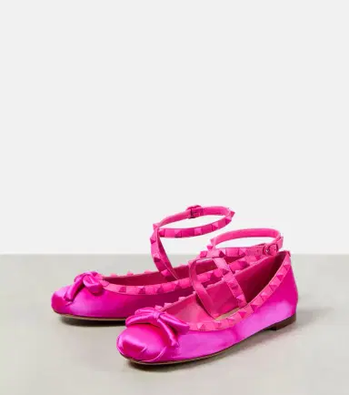 Valentino Garavani Rockstud embellished ballet flats | Thumbnail 2 Valentino Garavani Rockstud embellished ballet flats | Thumbnail 2