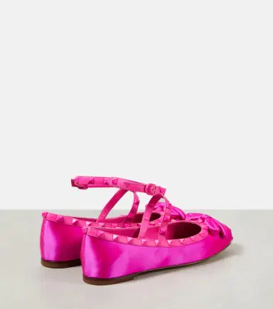 Valentino Garavani Rockstud embellished ballet flats | Thumbnail 4 Valentino Garavani Rockstud embellished ballet flats | Thumbnail 4