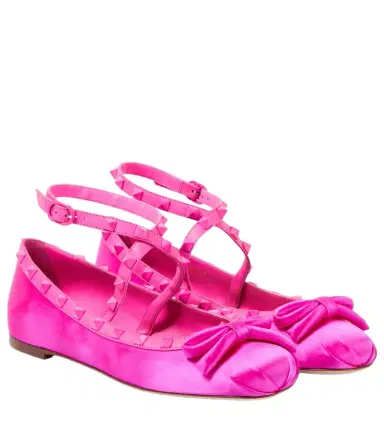 Valentino Garavani Rockstud embellished ballet flats | Thumbnail 1 Valentino Garavani Rockstud embellished ballet flats | Thumbnail 1