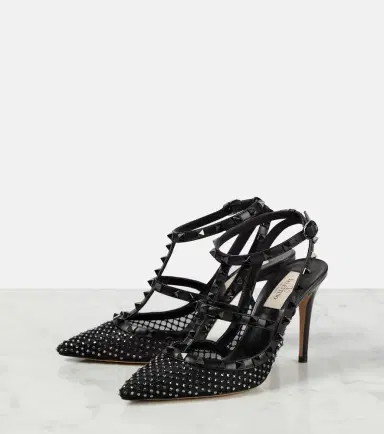 Valentino Garavani Rockstud 100 leather pumps | Thumbnail 2 Valentino Garavani Rockstud 100 leather pumps | Thumbnail 2