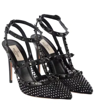 Valentino Garavani Rockstud 100 leather pumps | Thumbnail 1 Valentino Garavani Rockstud 100 leather pumps | Thumbnail 1