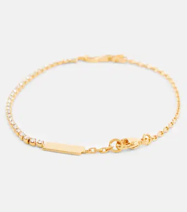 Saint Laurent Cassandre embellished bracelet | Thumbnail 3 Saint Laurent Cassandre embellished bracelet | Thumbnail 3