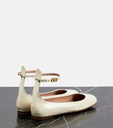 Valentino Garavani Tan-Go patent leather ballet flats | Thumbnail 2 Valentino Garavani Tan-Go patent leather ballet flats | Thumbnail 2