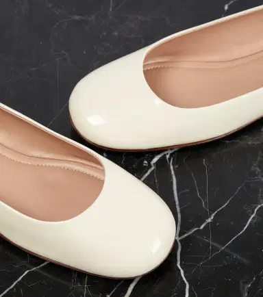 Valentino Garavani Tan-Go patent leather ballet flats | Thumbnail 3 Valentino Garavani Tan-Go patent leather ballet flats | Thumbnail 3