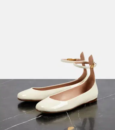 Valentino Garavani Tan-Go patent leather ballet flats | Thumbnail 4 Valentino Garavani Tan-Go patent leather ballet flats | Thumbnail 4