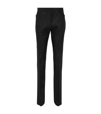 Tom Ford Atticus striped mohair-blend jacquard slim pants | Thumbnail 1 Tom Ford Atticus striped mohair-blend jacquard slim pants | Thumbnail 1