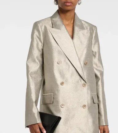 Joseph Chapone metallic oversized blazer | Thumbnail 3 Joseph Chapone metallic oversized blazer | Thumbnail 3