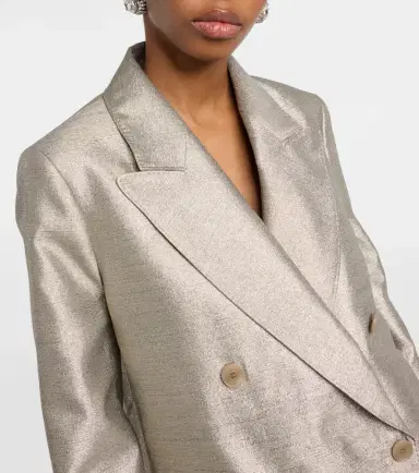 Joseph Chapone metallic oversized blazer | Thumbnail 6 Joseph Chapone metallic oversized blazer | Thumbnail 6