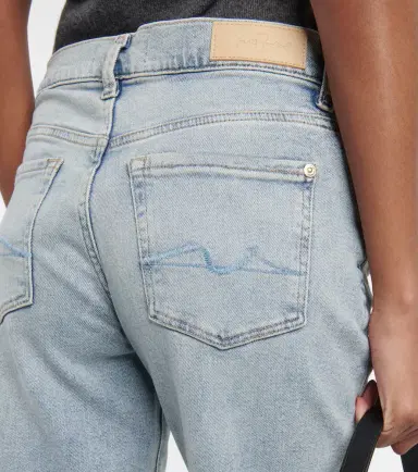 7 For All Mankind Ellie mid-rise straight jeans | Thumbnail 4 7 For All Mankind Ellie mid-rise straight jeans | Thumbnail 4