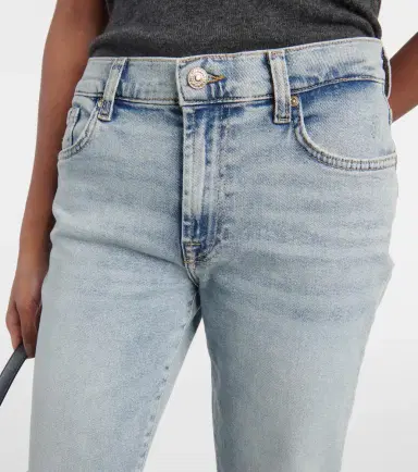 7 For All Mankind Ellie mid-rise straight jeans | Thumbnail 7 7 For All Mankind Ellie mid-rise straight jeans | Thumbnail 7