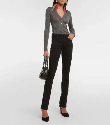 7 For All Mankind High-rise straight jeans | Thumbnail 3 7 For All Mankind High-rise straight jeans | Thumbnail 3