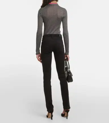 7 For All Mankind High-rise straight jeans | Thumbnail 4 7 For All Mankind High-rise straight jeans | Thumbnail 4