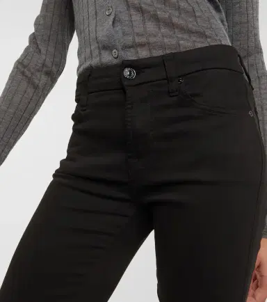 7 For All Mankind High-rise straight jeans | Thumbnail 6 7 For All Mankind High-rise straight jeans | Thumbnail 6