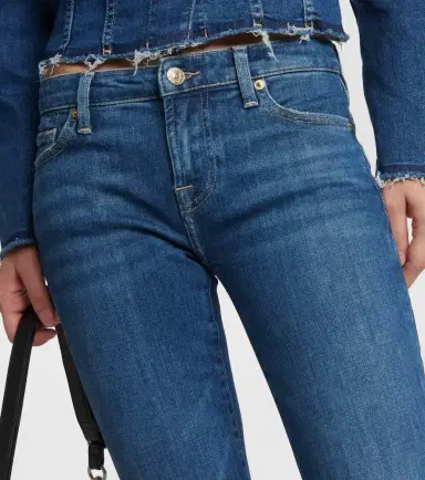 7 For All Mankind Pyper mid-rise skinny jeans | Thumbnail 3 7 For All Mankind Pyper mid-rise skinny jeans | Thumbnail 3