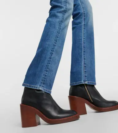 7 For All Mankind High-rise slim jeans | Thumbnail 6 7 For All Mankind High-rise slim jeans | Thumbnail 6