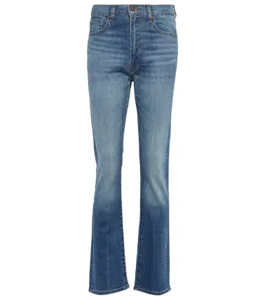 7 For All Mankind High-rise slim jeans | Thumbnail 1 7 For All Mankind High-rise slim jeans | Thumbnail 1