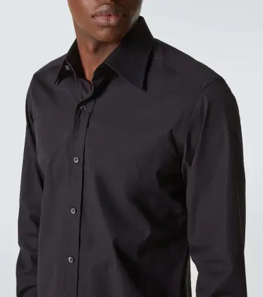 Tom Ford Cotton poplin tuxedo shirt | Thumbnail 5 Tom Ford Cotton poplin tuxedo shirt | Thumbnail 5