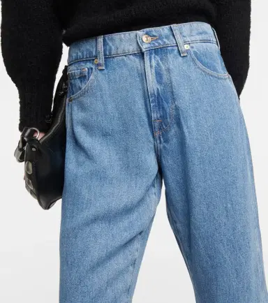 7 For All Mankind Tess high-rise straight jeans | Thumbnail 3 7 For All Mankind Tess high-rise straight jeans | Thumbnail 3