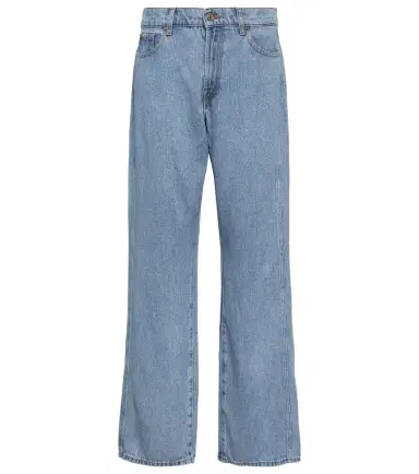 7 For All Mankind Tess high-rise straight jeans | Thumbnail 1 7 For All Mankind Tess high-rise straight jeans | Thumbnail 1