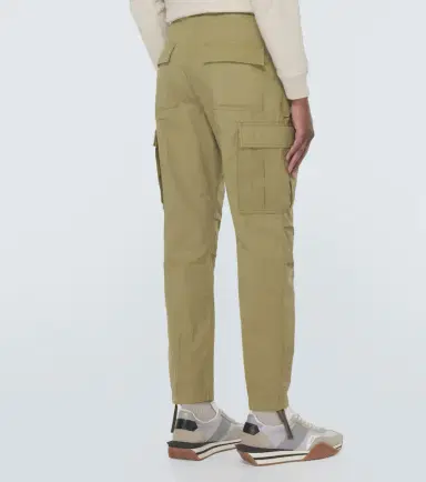 Tom Ford Enzyme cotton twill cargo pants | Thumbnail 2 Tom Ford Enzyme cotton twill cargo pants | Thumbnail 2