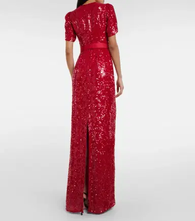 Erdem Bow-detail sequined maxi dress | Thumbnail 4 Erdem Bow-detail sequined maxi dress | Thumbnail 4