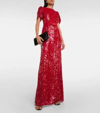 Erdem Bow-detail sequined maxi dress | Thumbnail 6 Erdem Bow-detail sequined maxi dress | Thumbnail 6