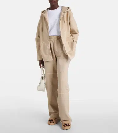 Prada High-rise cotton sweatpants | Thumbnail 6 Prada High-rise cotton sweatpants | Thumbnail 6