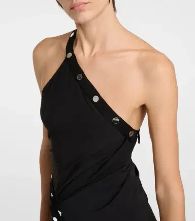 The Attico Embellished jersey midi dress | Thumbnail 3 The Attico Embellished jersey midi dress | Thumbnail 3