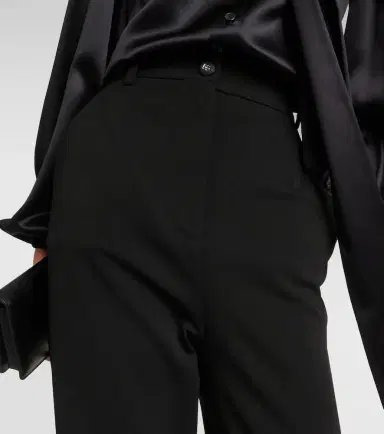 Dolce & Gabbana Milano high-rise jersey flared pants | Thumbnail 4 Dolce & Gabbana Milano high-rise jersey flared pants | Thumbnail 4