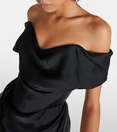 Vivienne Westwood Nova Cocotte crêpe satin gown | Thumbnail 6 Vivienne Westwood Nova Cocotte crêpe satin gown | Thumbnail 6