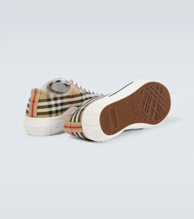 Burberry Check canvas sneakers | Thumbnail 2 Burberry Check canvas sneakers | Thumbnail 2