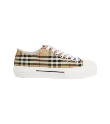 Burberry Check canvas sneakers | Thumbnail 1 Burberry Check canvas sneakers | Thumbnail 1