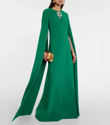 Elie Saab Embellished cady gown | Thumbnail 5 Elie Saab Embellished cady gown | Thumbnail 5