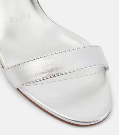 Christian Louboutin Choca Girl 70 metallic leather sandals | Thumbnail 3 Christian Louboutin Choca Girl 70 metallic leather sandals | Thumbnail 3