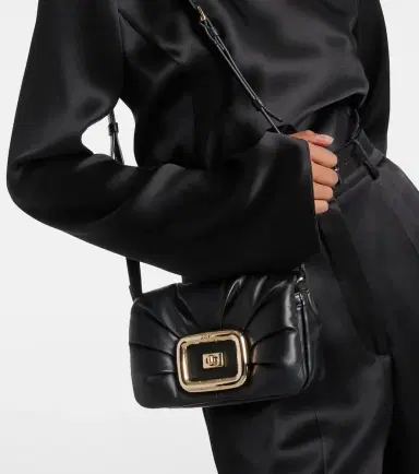 Roger Vivier Viv' Mini leather shoulder bag | Thumbnail 2 Roger Vivier Viv' Mini leather shoulder bag | Thumbnail 2