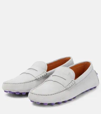 Tod's Gommino Bubble suede moccasins | Thumbnail 2 Tod's Gommino Bubble suede moccasins | Thumbnail 2