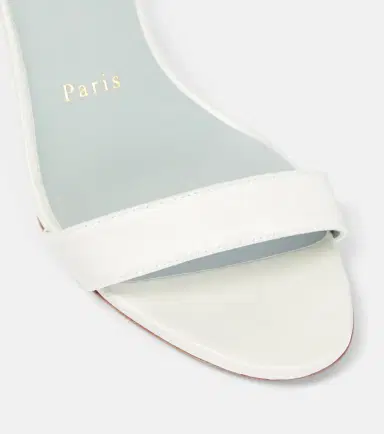 Christian Louboutin Loubigirl 85 silk crêpe satin sandals | Thumbnail 2 Christian Louboutin Loubigirl 85 silk crêpe satin sandals | Thumbnail 2