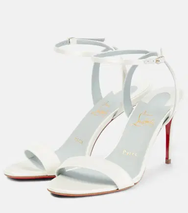 Christian Louboutin Loubigirl 85 silk crêpe satin sandals | Thumbnail 3 Christian Louboutin Loubigirl 85 silk crêpe satin sandals | Thumbnail 3
