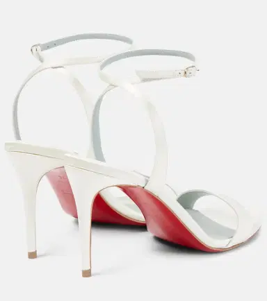 Christian Louboutin Loubigirl 85 silk crêpe satin sandals | Thumbnail 4 Christian Louboutin Loubigirl 85 silk crêpe satin sandals | Thumbnail 4
