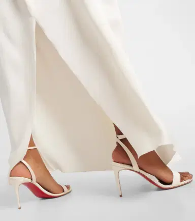 Christian Louboutin Loubigirl 85 silk crêpe satin sandals | Thumbnail 6 Christian Louboutin Loubigirl 85 silk crêpe satin sandals | Thumbnail 6